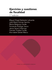 Portada de Ejercicios y cuestiones de fiscalidad