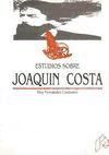 Portada de Estudios sobre Joaqu&iacute;n Costa (AGOTADO)
