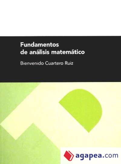 Fundamentos de análisis matemático