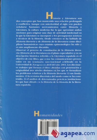 Historia Literaria /  Historia de la literatura