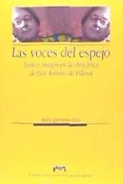 Portada de Las voces del espejo. Texto e imagen en la obra lírica de Luis Antonio de Villena