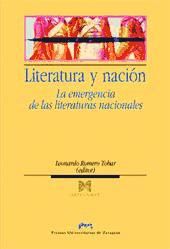 Portada de Literatura y Nación