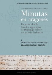 Portada de MINUTAS EN ARAGONÉS