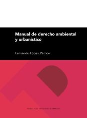 Portada de Manual de derecho ambiental y urbanístico