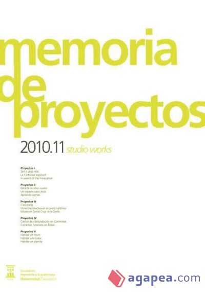 Memoria de proyectos 2010-11 (Ebook)