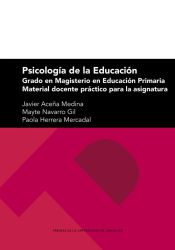 Portada de Psicología de la Educación. Grado en Magisterio en Educación Primaria. Material docente práctico