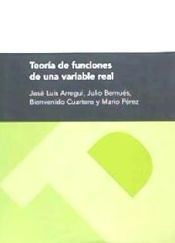 Portada de Teoría de funciones de una variable real