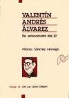 Portada de Valentín Andrés Álvarez. (Un economista del 27)