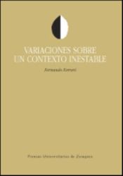 Portada de Variaciones sobre un contexto inestable