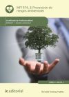 Prevenci&oacute;n de riesgos ambientales. SEAG0211 - Gesti&oacute;n ambiental