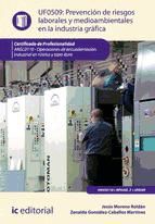 Portada de Prevención de riesgos laborales y medioambientales en la industria gráfica. ARGC0110 (Ebook)