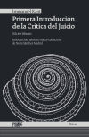 Primera introducción de la Crítica del Juicio