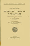 Primitiae lingvae vasconum