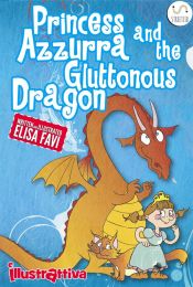 Portada de Princess Azzurra and the Gluttonous Dragon (Ebook)