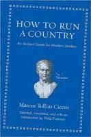 Portada de How to Run a Country