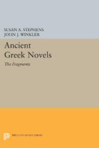 Portada de Ancient Greek Novels (Ebook)