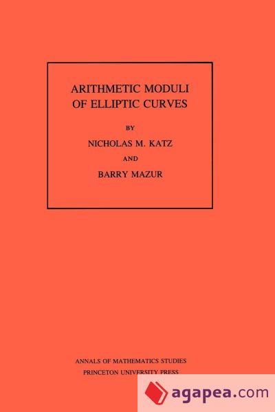 Arithmetic Moduli of Elliptic Curves. (AM-108), Volume 108