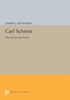 Portada de Carl Schmitt (Ebook)