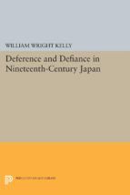 Portada de Deference and Defiance in Nineteenth-Century Japan (Ebook)