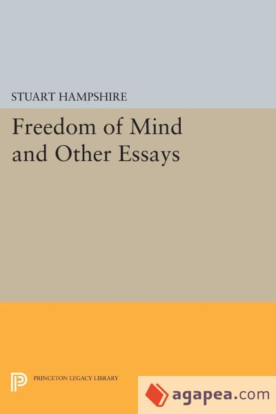 Freedom of Mind and Other Essays