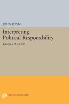 Portada de Interpreting Political Responsibility (Ebook)