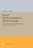 Portada de Jewish Self-Government in Medieval Egypt (Ebook)