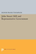 Portada de John Stuart Mill and Representative Government (Ebook)