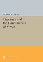 Portada de Literature and the Continuances of Virtue (Ebook)