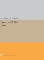 Portada de Lorenzo Ghiberti