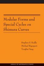 Portada de Modular Forms and Special Cycles on Shimura Curves. (AM-161) (Ebook)