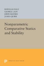 Portada de Nonparametric Comparative Statics and Stability (Ebook)