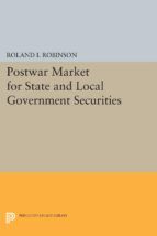 Portada de Postwar Market for State and Local Government Securities (Ebook)