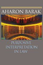 Portada de Purposive Interpretation in Law (Ebook)