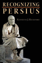 Portada de Recognizing Persius (Ebook)