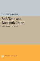 Portada de Self, Text, and Romantic Irony (Ebook)