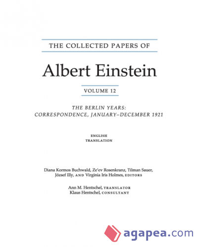 The Collected Papers of Albert Einstein, Volume 12 (English)