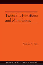 Portada de Twisted L-Functions and Monodromy. (AM-150) (Ebook)