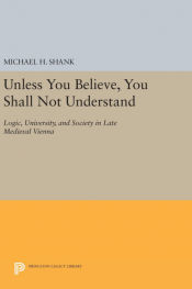 Portada de Unless You Believe, You Shall Not Understand