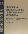 Principios elementales de la propaganda de guerra : utilizables en caso de guerra fría, caliente o tibia