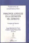 Principios jur&iacute;dicos en la definici&oacute;n del Derecho. Principios de Derecho II