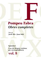 Portada de Obres Completes de Pompeu Fabra, 8