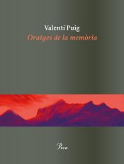 Portada de Oratges de la memòria