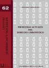 Problemas actuales del derecho urbanístico