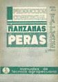 Producción comercial de manzanas y peras