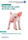 Producción de cerdos de recría y cebo. Certificados de profesionalidad. Producción porcina de recría y cebo