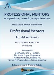 Portada de Professional Mentors. Atti del seminario (Ebook)
