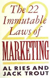 Portada de The 22 Immutable Laws of Marketing