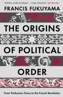 Portada de The Origins of Political Order
