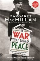 Portada de The War that Ended Peace