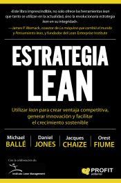 Portada de Estrategia lean